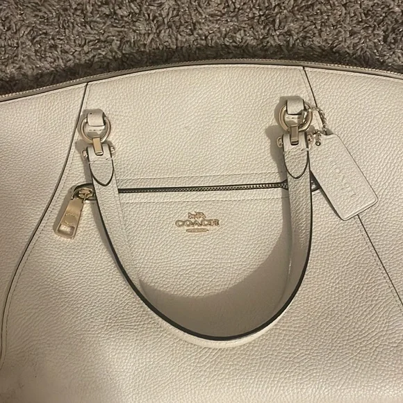 Cream coach purse - Picture 2 of 3